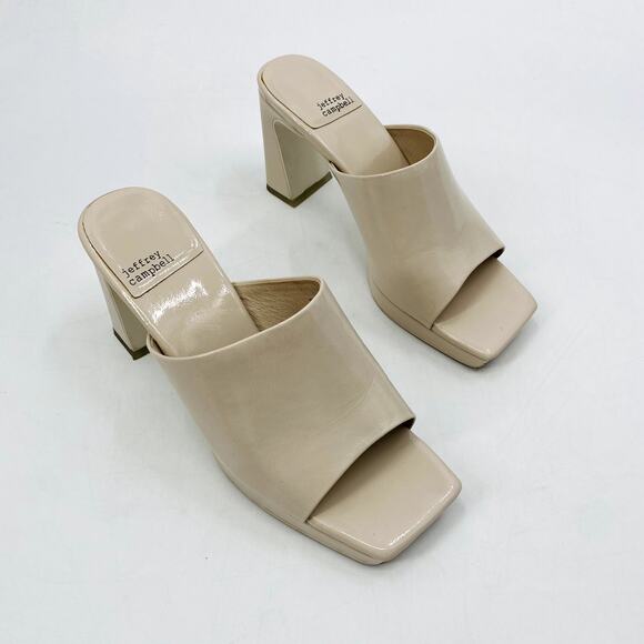 Jeffrey Campbell Patent Leather Block Heels - Picture 1 of 6